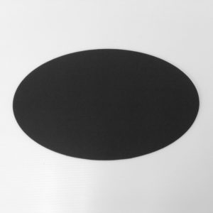 Oval Linoleum Desk Pad