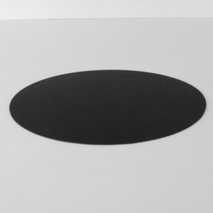 Oval Linoleum Desk Pad