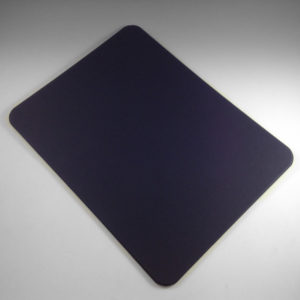 Blue Leather Desk Blotter Pad