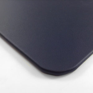 Blue Leather Desk Pad