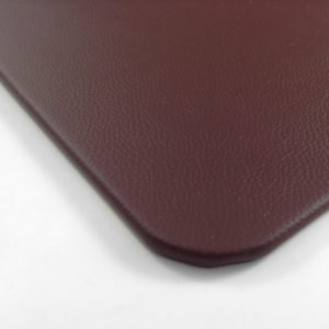 Chestnut Brown Leather Desk Blotter Pad