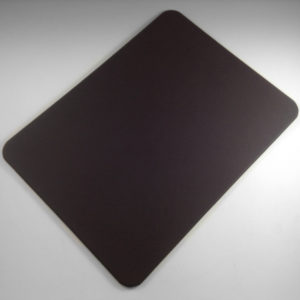 Espresso Brown Leather Desk Blotter Pad