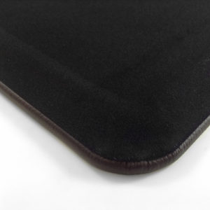 Espresso Brown Leather Desk Blotter Pad