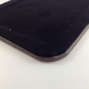 Anthracite Antiqued Leather Desk Pad