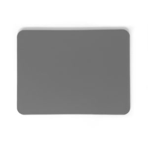 Classic Graphite Grey Leather Desk Pad