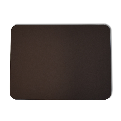 Dark Brown Leather Desk Pad: Genuine Leather Mat