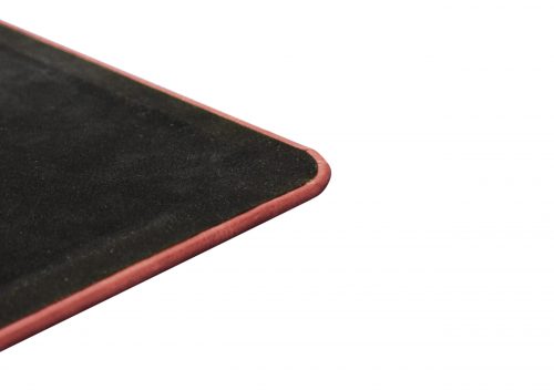 Garnet Red Distressed Leather Desk Pad - Image 3