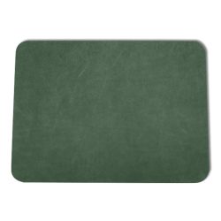 Green Distressed Leather Desk Pad