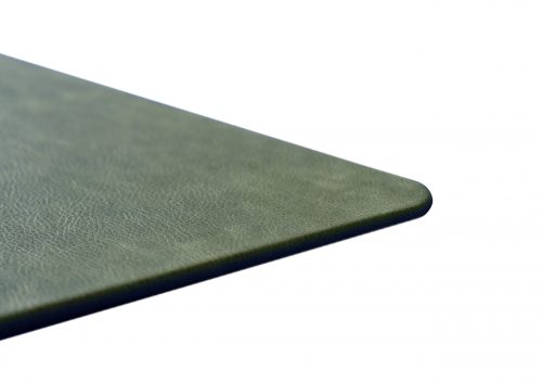 Green Distressed Leather Desk Pad - Image 3