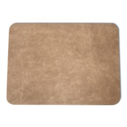 Pecan Brown Distressed Leather Desk Pad
