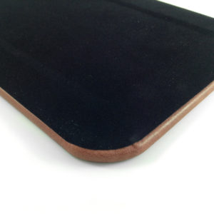 Garnet Antiqued Leather Desk Pad