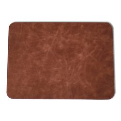 Russet Red Distressed Leather Desk Pad