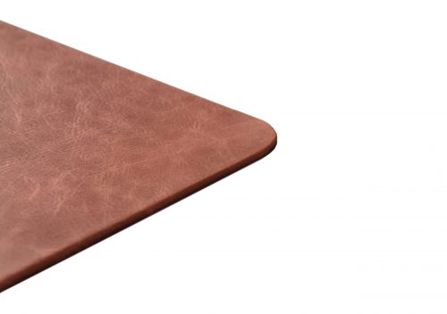 Russet Red Distressed Leather Desk Pad - Image 3