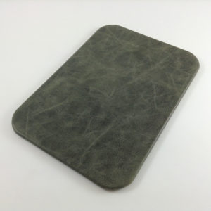 Verde Antiqued Leather Desk Pad
