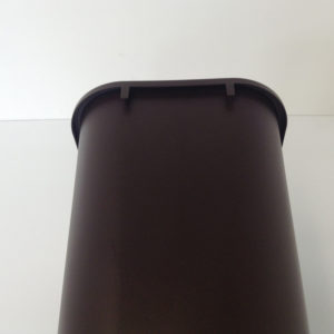 Brown Plastic Recycling Bin