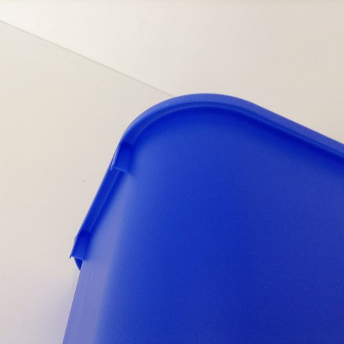 Blue Recycling Bin