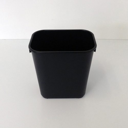 Small Black Plastic Wastebasket