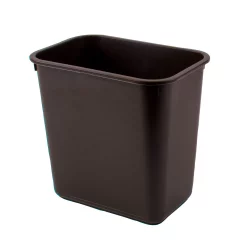 Medium Brown Plastic Bin