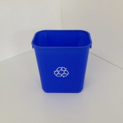 Small Blue Recycling Bin