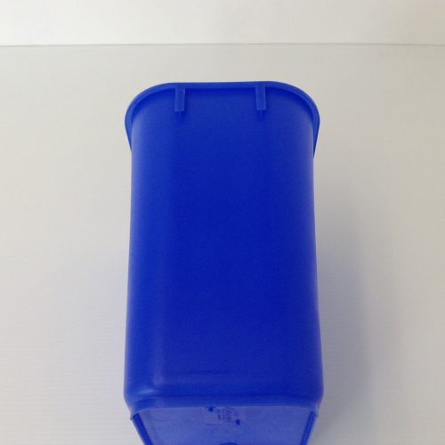 Small Blue Recycling Bin Soft Plastic - Image 4