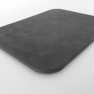 Dark Grey Desk Pad Side
