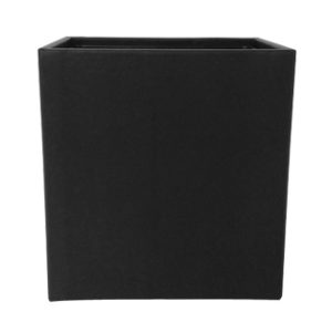 Leather Wrapped Wastebasket