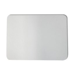 White Faux Leather Desk Pad