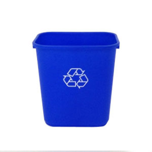 Soft plastic wastebaskets