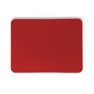 Classic Rosa Red Leather Desk Pad
