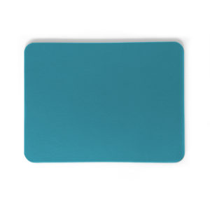 Classic Turquoise Leather Desk Pad