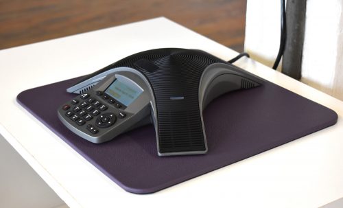 Grape Purple Leather Desk Pad - Image 2