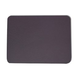 Grape Purple Leather Desk Pad