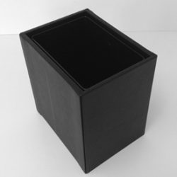 Leather Wastebaskets