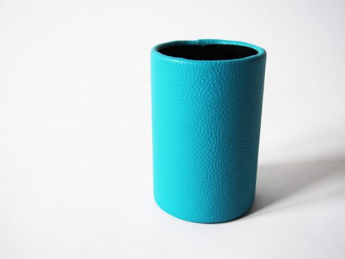 Round Pencil Cup Standard Leather - Image 2