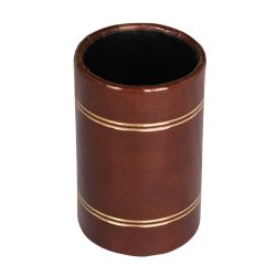 Gold Tooled Pencil Cup