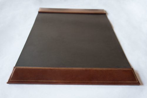 Gold Tooled Desk Pad With Side Panels (20"x34") - Image 2