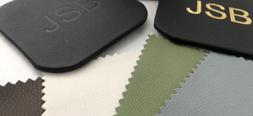 White Faux Leather Desk Pad - Image 4