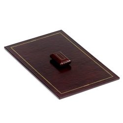 Gold Tooled Letter Tray Cover