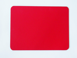 Red Leather Desk Pad