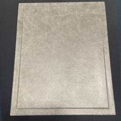 Complete Antique Leather Wrap Step Desk Pad